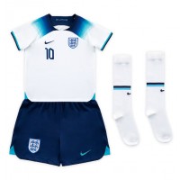England Raheem Sterling #10 Replica Home Minikit World Cup 2022 Short Sleeve (+ pants)